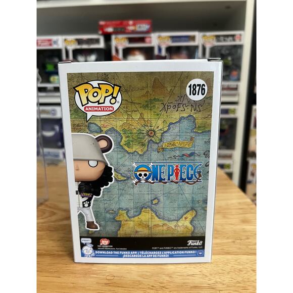OFFICIAL WONDERCON STICKER Bartholomew Kuma Funko Pop #1876 One Piece Anime TV - Picture 3 of 6